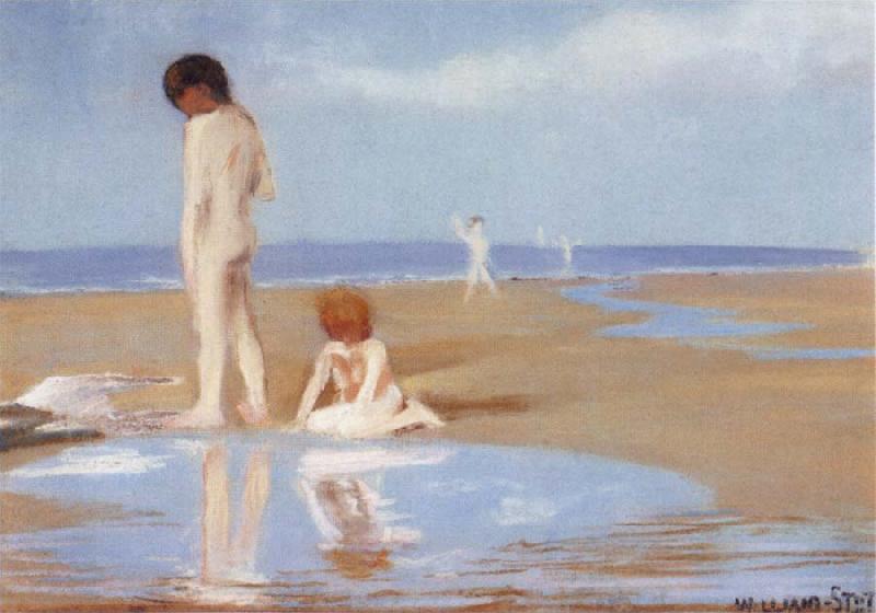 William Stott of Oldham Study of A Summer-s Day oil painting image